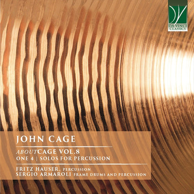 アバウトケージ Vol.8～打楽器のためのソロ作品集（フリッツ・ハウザー）